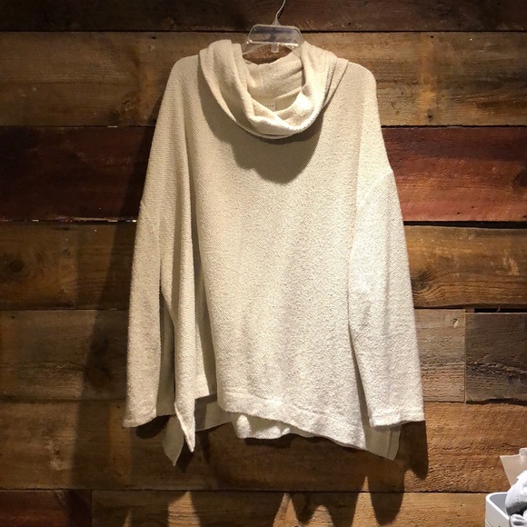 plus size cowl neck sweater